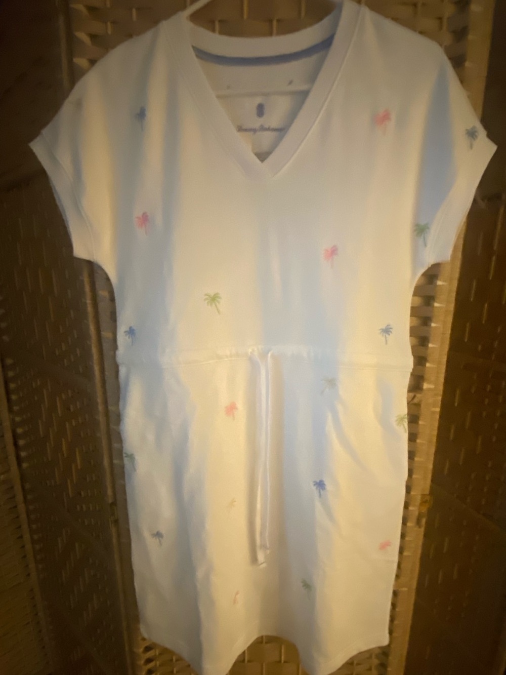 Tommy bahama “marina del mar palm tree dress”